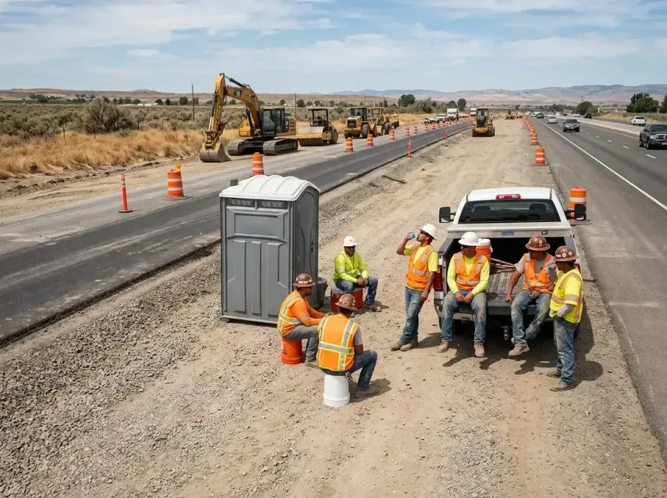highway-road-construction-crew-007 — frequently asked questions, Porta Potty and Restroom Rentals in Ottawa, KS